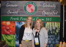Sarah Yancho and Sharon Robb with North Bay Produce.